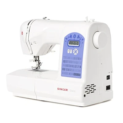 Immagine di Singer Starlet 6680 Macchina da cucire elettrica con pedale e 80 punti di cucito (utili, elastici, ornamentali) Adatta per Quilt Patchwork. Automatica display multifunzione