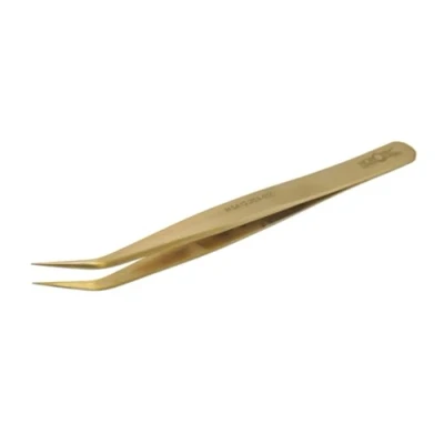 Immagine di KD89 Horotec MSA12.303 Pinzette di precisione per orologeria in ottone, ottima finitura, made Svizzera, diverse misure a scelta (12.303 S5C)