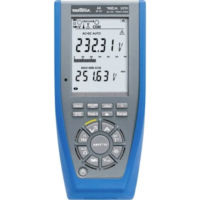 Immagine di Metrix MTX3291 Multimetro portatile digitale CAT III 1000 V, IV 600 V Display (Counts): 60000