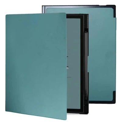 Immagine di custodia per Boox Note Air 4 C (2024 rilasciato)/Note 3 Tablet ePaper (2023 rilasciato) Nuova leggera in PU e guscio posteriore rigido con portapenne integrato, spegnimento automatico