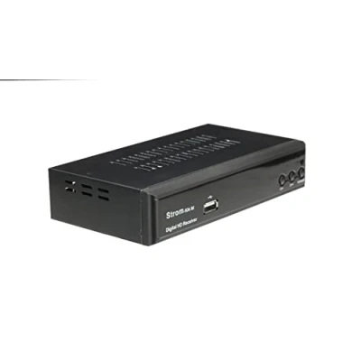 Immagine di Strom 506 Decoder Digitale Terrestre DVB T2 / HDMI/DVB HEVC/Full HD Ricevitore TV/Registratore USB/DVB 4K, Scart, Decoder, Preamplificatore, Nero