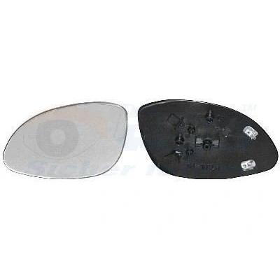 Immagine di VAN WEZEL 3766836 Vetro Specchio Retrovisore Dx