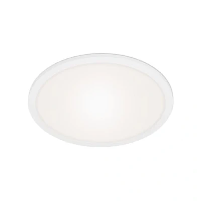 Immagine di BRILONER Leuchten Pannello a LED, plafoniera dimmerabile, incl. telecomando, regolazione della temperatura di colore, luce notturna, 24 watt, 2.200 lumen, bianco, Ø40cm