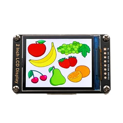 Immagine di SEENGREAT Modulo display LCD da 2 pollici, risoluzione 240 x 320, 65 K, schermo IPS integrato, ST7789 V, interfaccia Using 4 Wire SPI, compatibile con Raspberry Pi