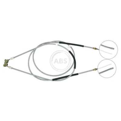 Immagine di A.B.S. K11975 Cavo Freno 1930, 1875 a tamburo per guida Sx/Dx