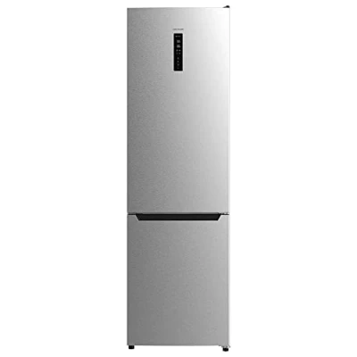 Immagine di Cecotec Frigorífico Combi 2 Puertas Bolero CoolMarket 322 Inox D. L, Altura 185 y 60 cm de Ancho, Bajo Consumo, Motor Inverter, Sistema Multi Air Flow, Total No frost