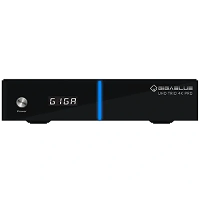 Immagine di GigaBlue UHD Trio 4K PRO Tuner, W LAN 1200 Mbps, 1 sintonizzatore DVB S2X, C/T2, nero