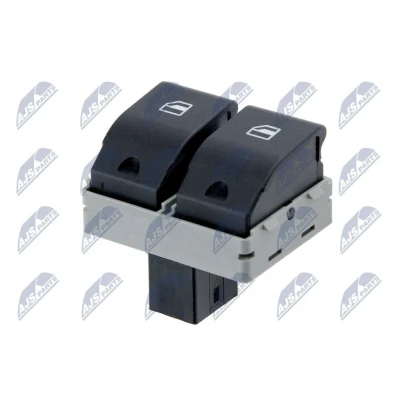 Immagine di NTY EWS VW 070 Interruttore, Alzacristallo anteriore Sx VOLKSWAGEN: Polo IV Hatchback, Fox SEAT: Ibiza 3