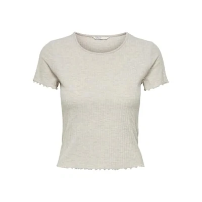 Immagine di ONLY Onlemma Short Tshirt basic, Donna, Taglia: XS, Pumice stone