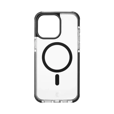 Immagine di cellularline Tetra Force Strong Guard Mag iPhone 15 Pro Max Cover Ultra Protettiva Compatibile con Ecosistema Apple MagSafe Trasparente