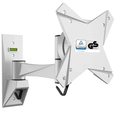 Immagine di RICOO Supporto monitor muro S1611 Girevole Inclinabile Schermo PC 15 30&quot; (38 76 cm) Staffa universale LED/LCD/Curvo VESA 100 x
