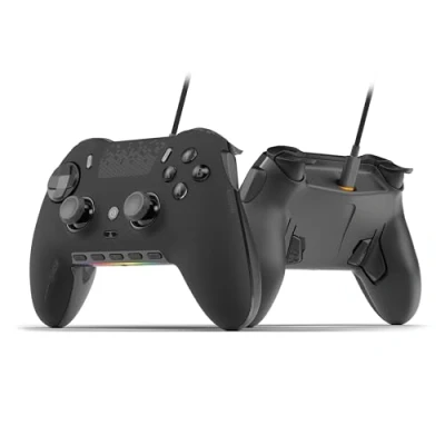 Immagine di SCUF ENVISION Controllore di Gioco Solo per PC con Cavo Cinque Tasti G Rimovibili Paddle Posteriori Compatibile iCUE Nero