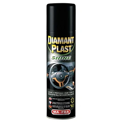 Immagine di Ma Fra Lucida CRUSCOTTI Auto Macchina DIAMANTPLAST Shine Spray 600 ML