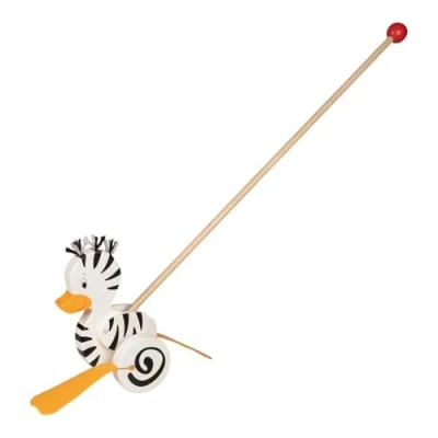Immagine di Goki Zebra Anatra, Animale Spingere Lungo, Colore Misto, 54959