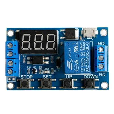 Immagine di ARCELI store 6 30V Timer relè temporizzatore regolabile Modulo interruttore Tempo ritardo circuito stampato