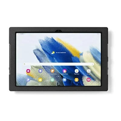 Immagine di Tabdoq supporto tablet parete compatibile con Samsung Galaxy TAB A8 10.5 pollici, nero