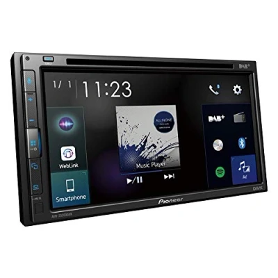 Immagine di Pioneer AVH Z5200DAB Moniceiver doppio DIN Sintonizzatore DAB+, Vivavoce Bluetooth®, Collegamento per telecamera posteriore