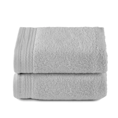 Immagine di Top Towel Premium Asciugamani da bagno Grandi 2 50 x 100 cm Cotone 100% 600 grammi Grigio Argento