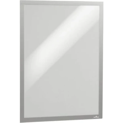 Immagine di Durable 505323 Cornice informativa autoadesiva Argento (L x A P) 465 639 28 mm DIN A2