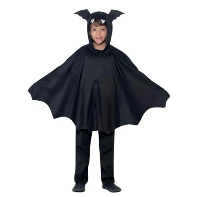 Immagine di Smiffys Mantello Pipistrello, nero
