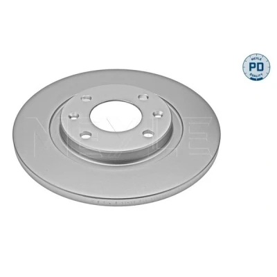Immagine di MEYLE 11 15 521 0033/PD Disco freno Assale anteriore 266 13 4 108 pieno Rivestito lamelle zinco con bulloni/viti PD Quality