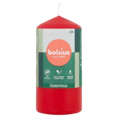 Immagine di Luterna BOLSIUS Essentials Candele con punta morbida, 24/245 mm, circa 7 ore di combustione, 4 per confezione