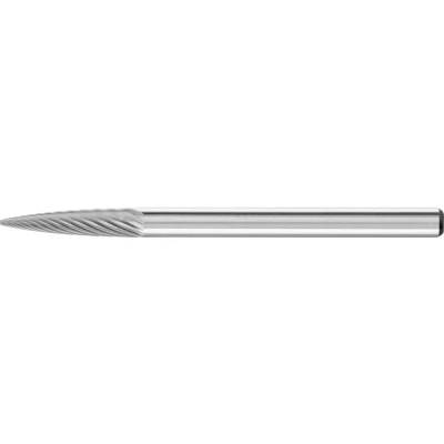 Immagine di PFERD 21222653 Punta fresatrice Archivio ovale Lunghezza 43 mm Dimensione, Ø 3 operativa 13 Diametro albero