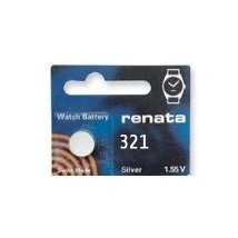Immagine di Renata, Batteria per orologio 321 SR616SW all&#039;ossido d&#039;argento, da 1,55 V, senza mercurio