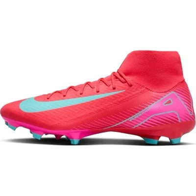 Immagine di Nike Performance ZOOM 10 Academy FG/MG Scarpe da calcetto con tacchetti, Taglia: 38, Ember glow/aurora green Tessuto / sintetico