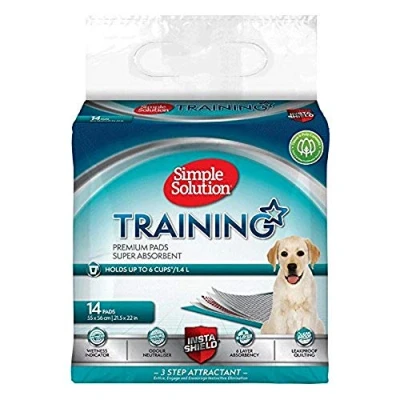 Immagine di Simple Solution Tappetini Addestramento Cane e Cucciolo a 6 Strati 14Pk