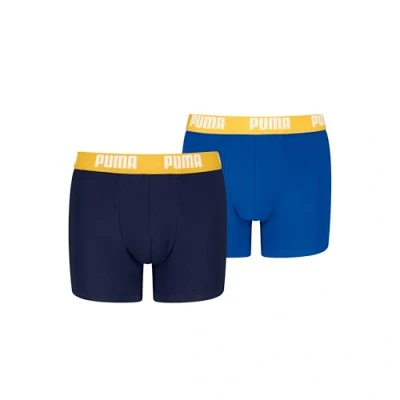 Immagine di PUMA Everyday Basic Boxer, Green Combo, 134 140 (Pacco da 2) Bambini e Ragazzi