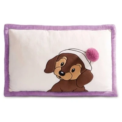 Immagine di NICI Bassotto Skida 40x60cm Marrone Soffice Cuscino in Materiale sostenibile, Bambine, Neonati e Amanti dei Peluche Ideale a casa, all&#039;asilo o Viaggio, Colore, 49329