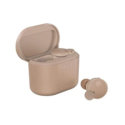 Immagine di Yamaha TW E7B Auricolari In Ear True Wireless Bluetooth con Cancellazione Attiva del Rumore e Listening Optimizer, Microfono Design Avanzato, Resistenti ad Acqua Sudore IPX5 Beige