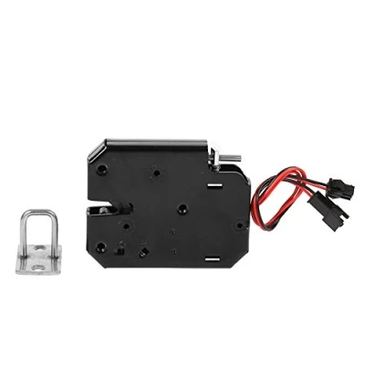 Immagine di Zerodis DC 12V Cabinet Drawer Elettromagnete con Serratura Magnetica Fail Safe per di Controllo Accessi Porta (con Interruttore rilevamento)