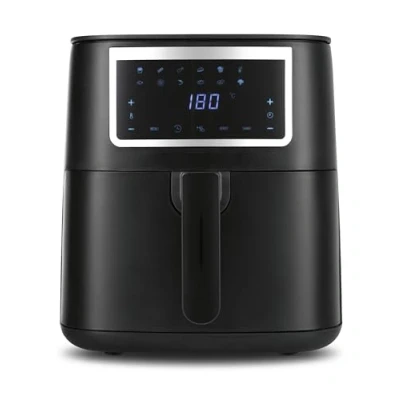 Immagine di GOURMETmaxx friggitrice ad aria calda da 6,5 l, con touch screen, 9 funzioni, 11 programmi, mini forno, quasi senza olio, accessorio Airfryer lavabile in lavastoviglie