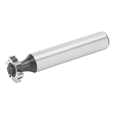 Immagine di 3 X 13 10 Mm Fresa per fresatrice Scanalature a T HSS in Acciaio Ad Alta Velocità Woodruff Sede Chiavetta Codolo Dritto Semicircolare
