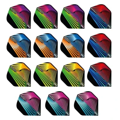 Immagine di RED DRAGON Hardcore Laser Light Pacchetto Multi Dart Voli 5 Set per Confezione
