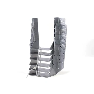 Immagine di Alberts 331399 Staffa per Travi Tipo A , zincata con procedimento Sendzimir 100 x 140 mm Set da 6