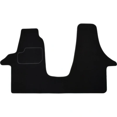 Immagine di MAMMOOTH A041 VW415 PRM 01 Set tappetino Tessile anteriore nero VOLKSWAGEN: Transporter 5 Bus,