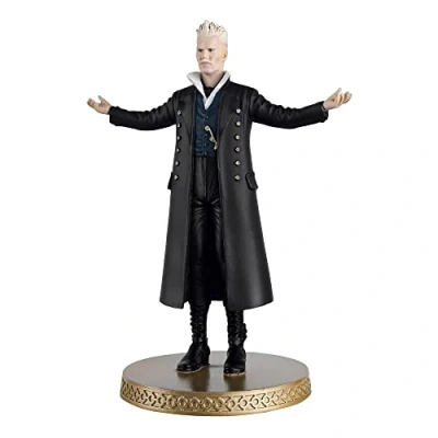Immagine di WIZARDING WORLD HARRY POTTER FIGURE &amp; MAGAZINE GRINDELWALD 12CM