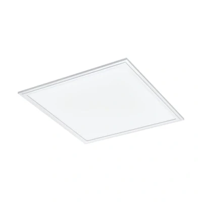 Immagine di Eglo connect.z Smart Home Led pannello Salobrena Z, L x 45 cm, ZigBee, app e controllo vocale, colore della luce regolabile, dimmerabile, lampada da soffitto in alluminio bianco