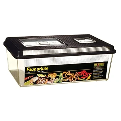 Immagine di Exo Terra Faunarium, Terrario Multiuso per Rettili/Anfibi, Multicolore, 45.7 cm x 30.5 16.5