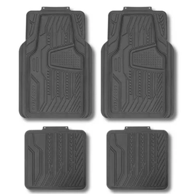 Immagine di Goodyear GOD9017 Set tappetino PVC anteriore e posteriore nero Adattabilità universale