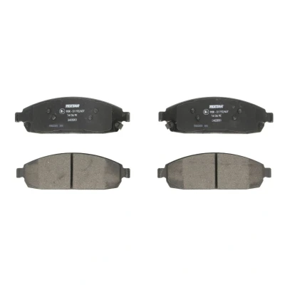 Immagine di TEXTAR 2425001 Kit pastiglie freno con segnalatore acustico usura JEEP: GRAND CHEROKEE 3, Commander