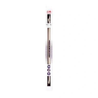 Immagine di Prym Single Point ergonomico Maglieria Aghi/, Metallo, Multicolore, 9 mm, Lunghezza 35 cm, Coppia