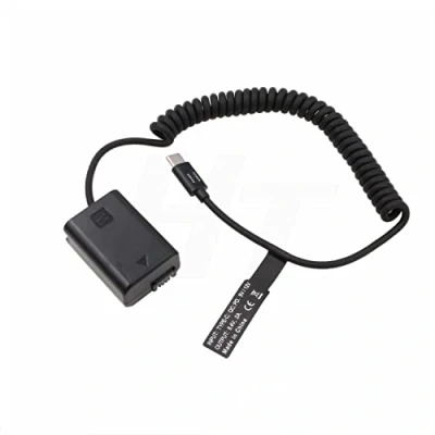 Immagine di HangTon QC PD USB C NP FW50 Batteria fittizia per Sony A7 A7II A7S A7SII A7R A7R2 A6500 A6300 A6000 A5100 NEX Fotocamera