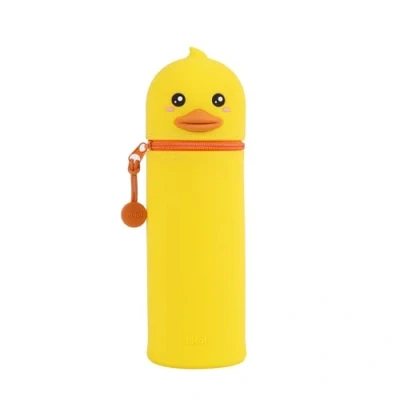 Immagine di I TOTAL® Astuccio in Morbido Silicone per la Scuola, Allungabile con Forma Sagomata (DUCK)