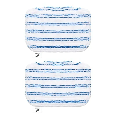 Immagine di Polti PAEU0394 kit 2 Panni in Microfibra per la Pulizia dei Pavimenti, Compatibile con Vaporetto Style