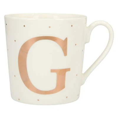 Immagine di Depesche 5909.032 Tazza con manico, in porcellana, 300 ml, scritta G
