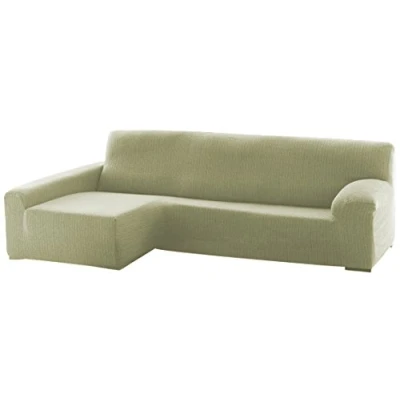 Immagine di Eysa Dam Chaise Longue 240 cm. Sinistra Vista Frontale col. 00 Ecru